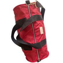 Load image into Gallery viewer, waxed duffle the bag red