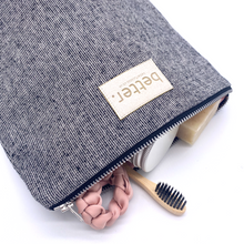 Load image into Gallery viewer, Lomme black wash bag