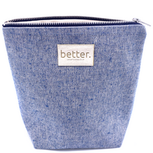 Load image into Gallery viewer, Lomme navy wash bag