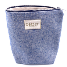 Load image into Gallery viewer, Lomme navy wash bag
