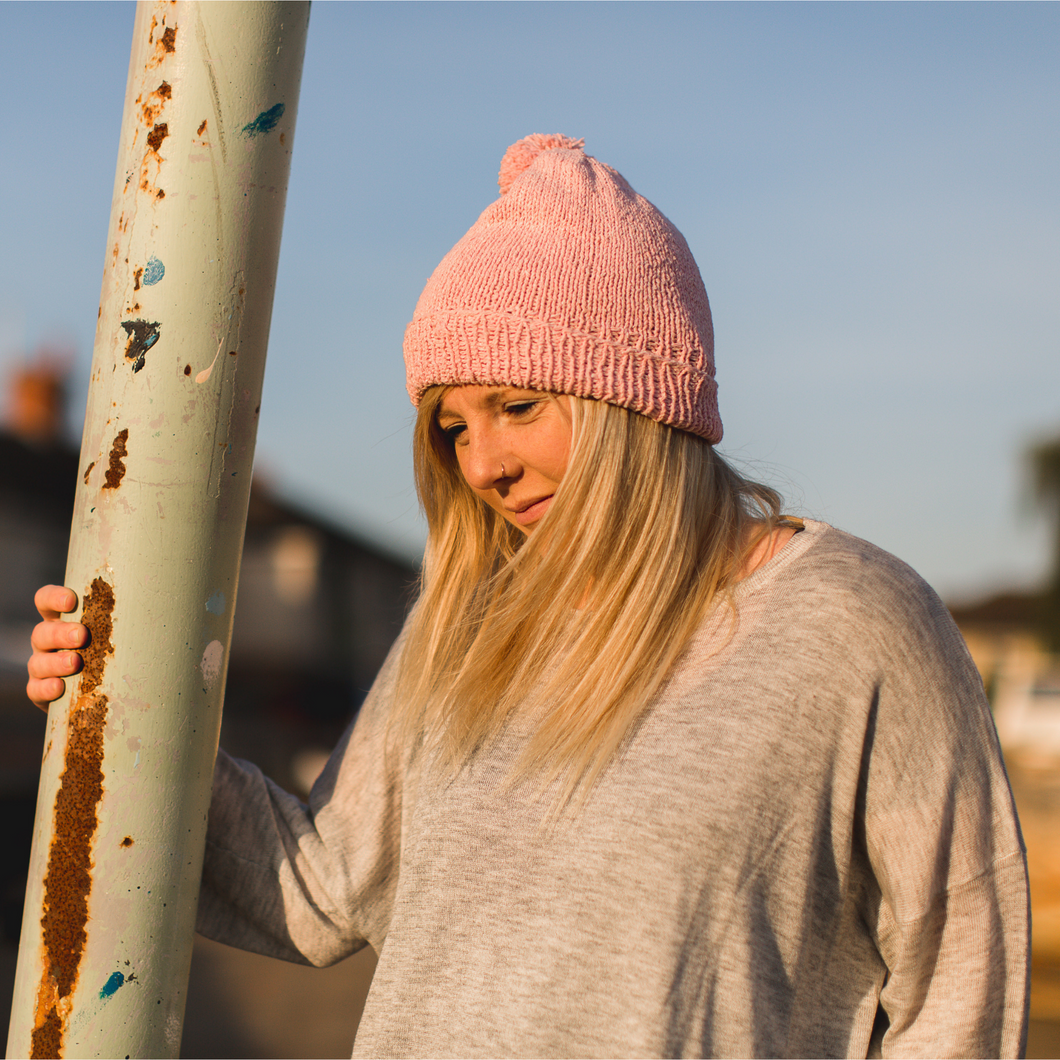 bättre. beanie rose