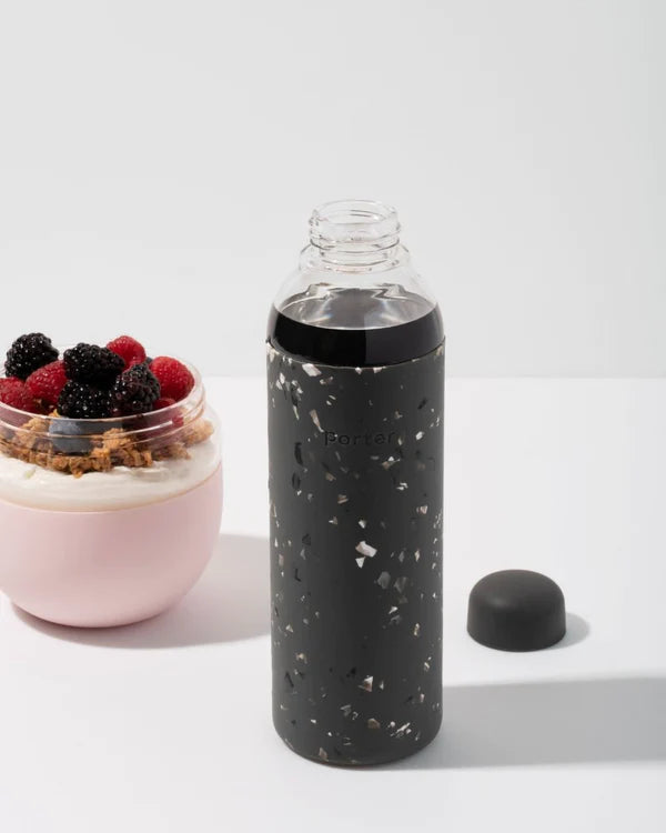 Porter Water Bottle - Terrazzo Charcoal