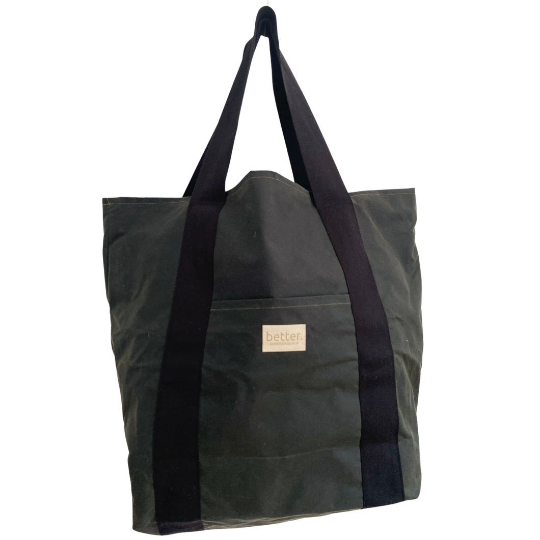 oversized bag_olive