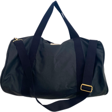 Load image into Gallery viewer, large waxed duffle the bag black
