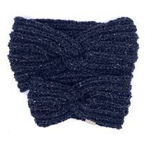 Load image into Gallery viewer, bandeau mini anthracite headband
