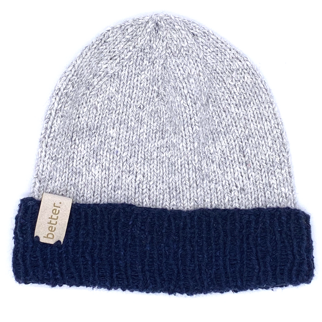 melhor. mini beanie ozone / pacifique