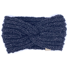Load image into Gallery viewer, bandeau anthracite headband
