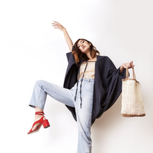 Load image into Gallery viewer, string bag - long handle - eight colour combinations
